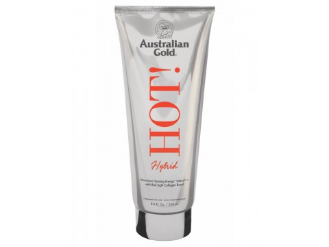 AUSTRALIAN GOLD HOT! Hybrid Soliariumo kremas, 250ml AUSTRALIAN GOLD HOT! Hybrid Soliariumo kremas, 250ml